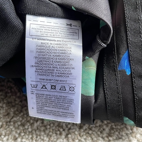 adidas Originals Women's Bellista Floral Track Jacket Sz XS - Picture 11 of 12